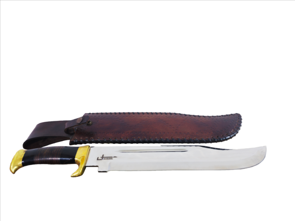 18.2" Wood & Resin Clip-point Machette