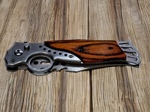 Automatic Folding Knife with Safety Lock - Image 14